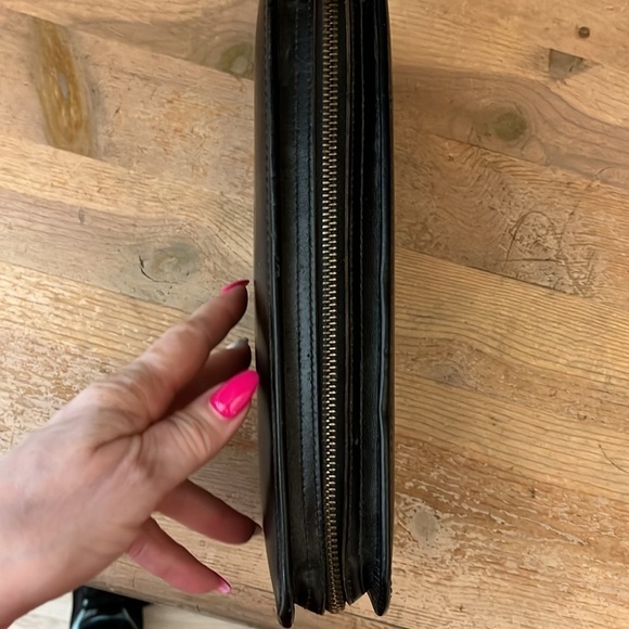 Vintage Men’s Grooming Toiletry Set Kit Top Grain Cowhide Metal Containers - Picture 10 of 11